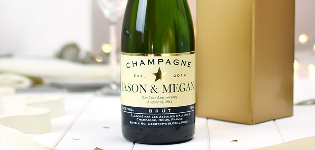 The Perfect Gift: Personalised Champagne Bottles for Special Occasions
