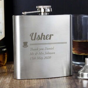 P0102W34.jpg Personalised Usher Hip Flask