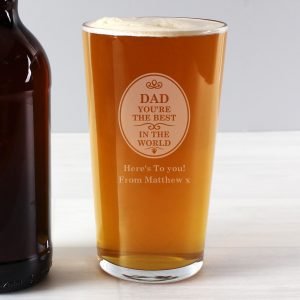 P0107A04.jpg Personalised The Best in the World Pint Glass