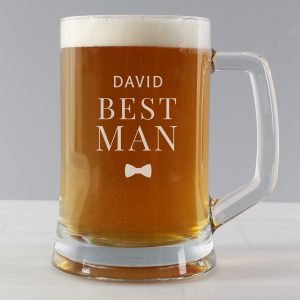 P0307H49.jpg Personalised Best Man Pint Stern Tankard