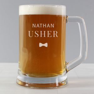 P0307H52.jpg Personalised Usher Pint Stern Tankard