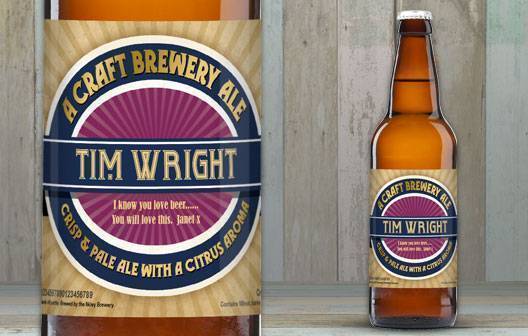 Personalised Contemporary Craft Beer