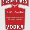 Personalised Vodka Labels