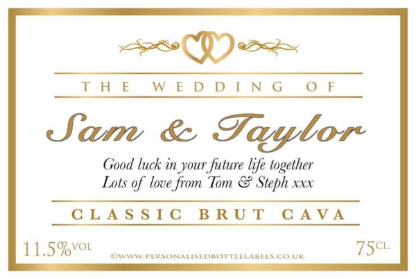 cava_wedding_celebration.jpg Personalised Wedding Celebration Cava Label
