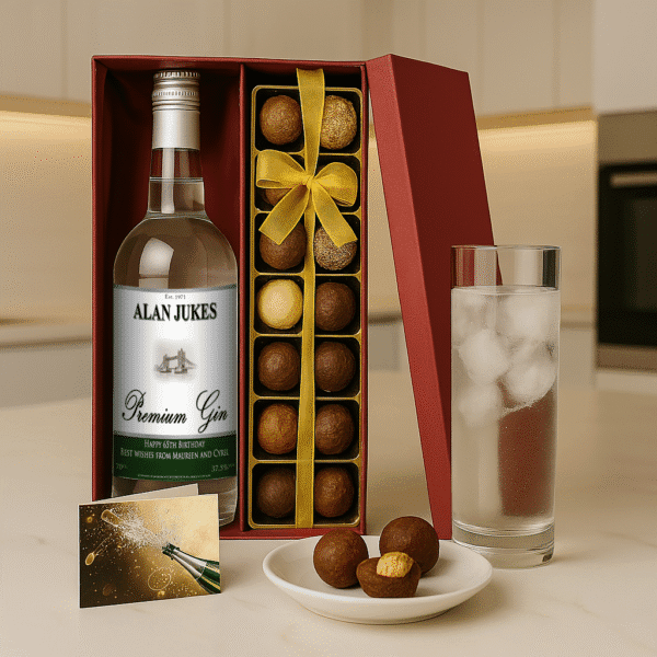 Personalised Gin and Chocolates