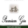 Personalised Gin Labels
