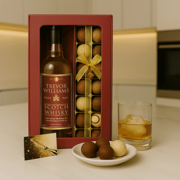 Personalised Malt Whisky and Truffles