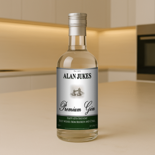 Personalised Gin with Hand Made Truffles Gift Set