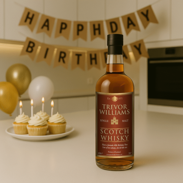 Personalised Malt Whisky with Hand Made Truffles Gift Set