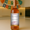 Personalised Rosé Wine with Hand Made Truffles Gift Set