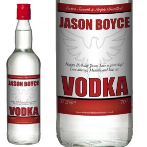Personalised Vodka - Eagle Style