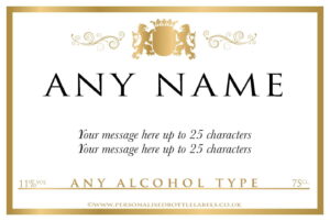 Free Personalised Bottle Label